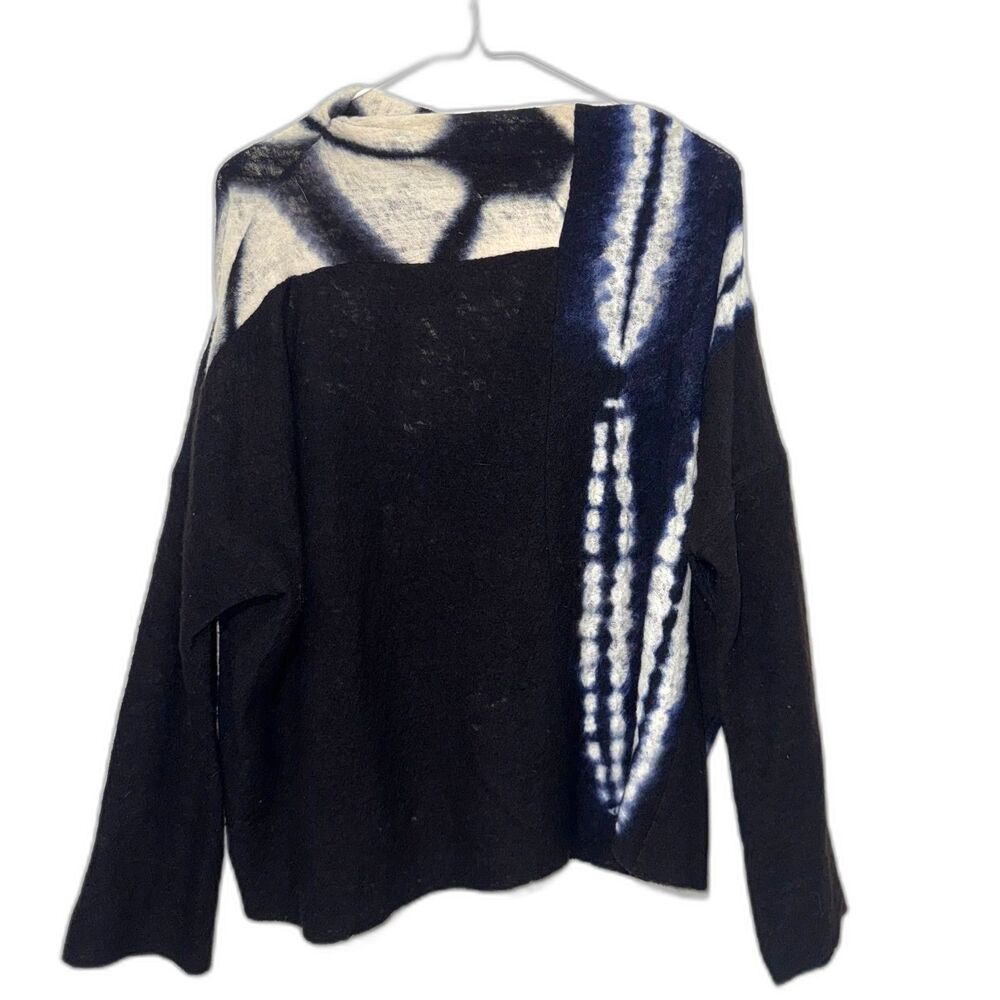 Laura Hunter Wool Hand Dyed Lagenlook Sweater - S/M